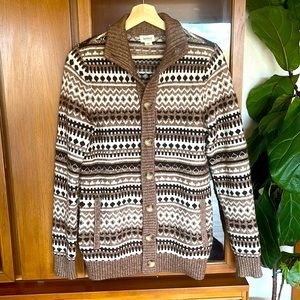 UpWest Fair Isle Cardigan in XS